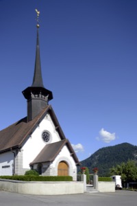 Eglise de Crésuz, Gruyère, Suisse